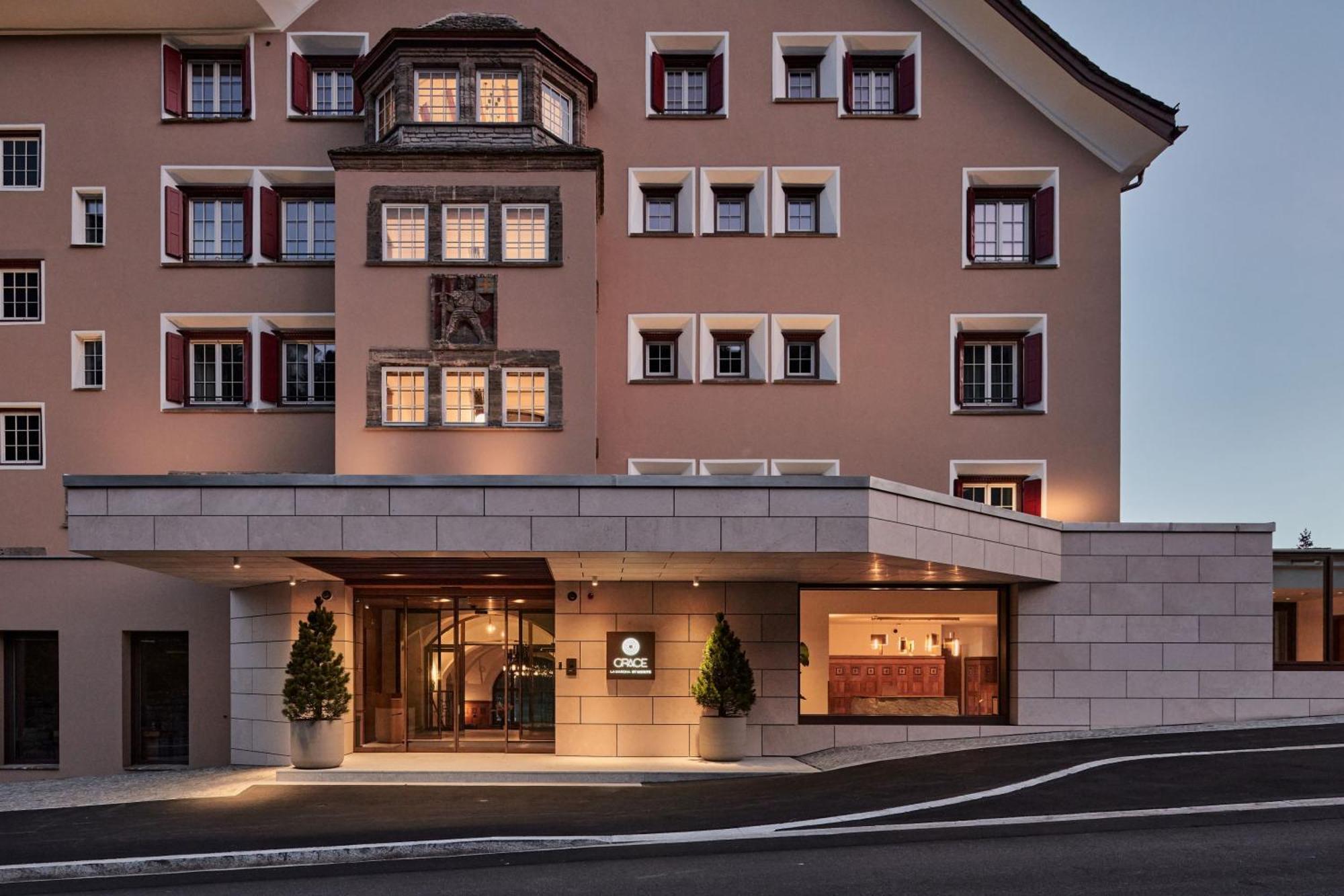 Hotel Grace La Margna St Moritz Экстерьер фото