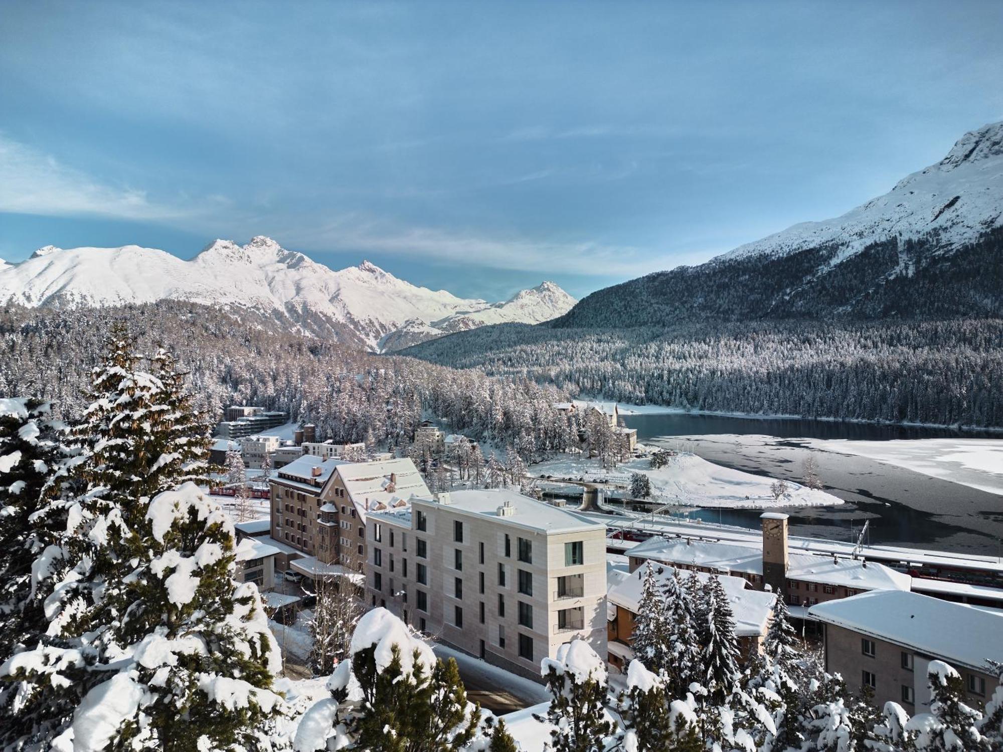 Hotel Grace La Margna St Moritz Экстерьер фото