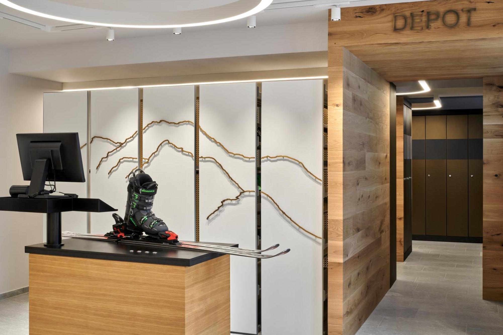 Hotel Grace La Margna St Moritz Экстерьер фото